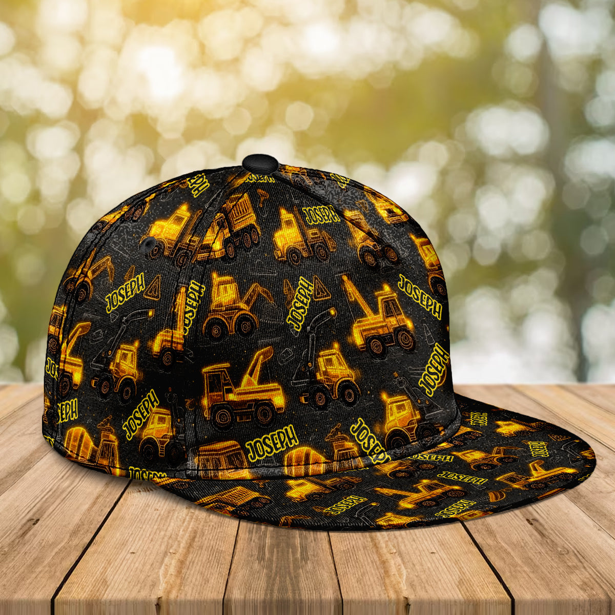 Construction Trucks Suitable for Kids to Go Out with Outdoor - Personalized Kid Snapback