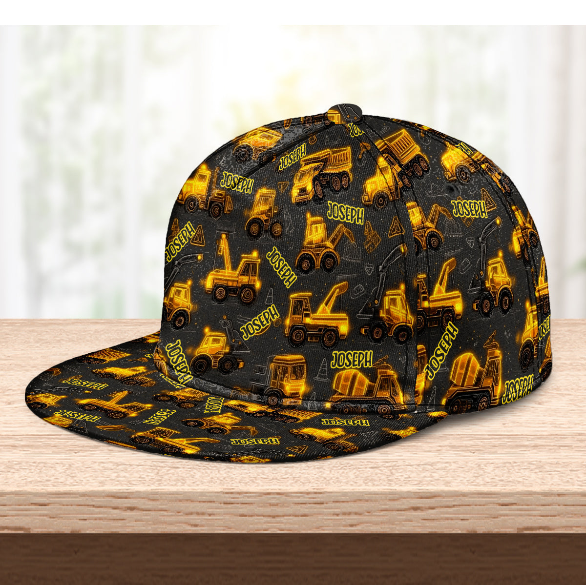Construction Trucks Suitable for Kids to Go Out with Outdoor - Personalized Kid Snapback