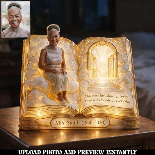 Personalized Memorial Gift, A Beautiful Keepsake to Honor a Loved One - Personalized Memorial Acrylic LED Night Light