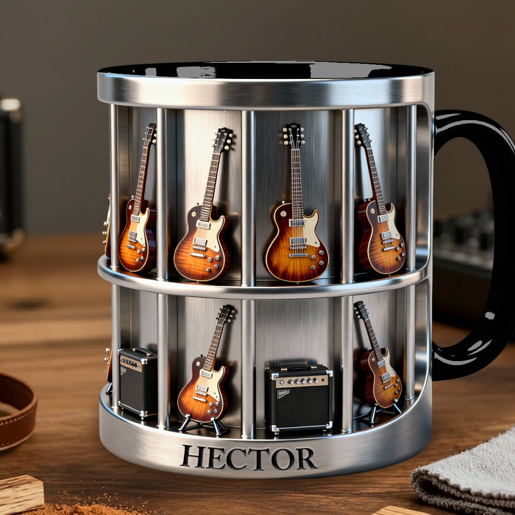 Guitarist - Personalized Guitar Accent Mug & Coaster