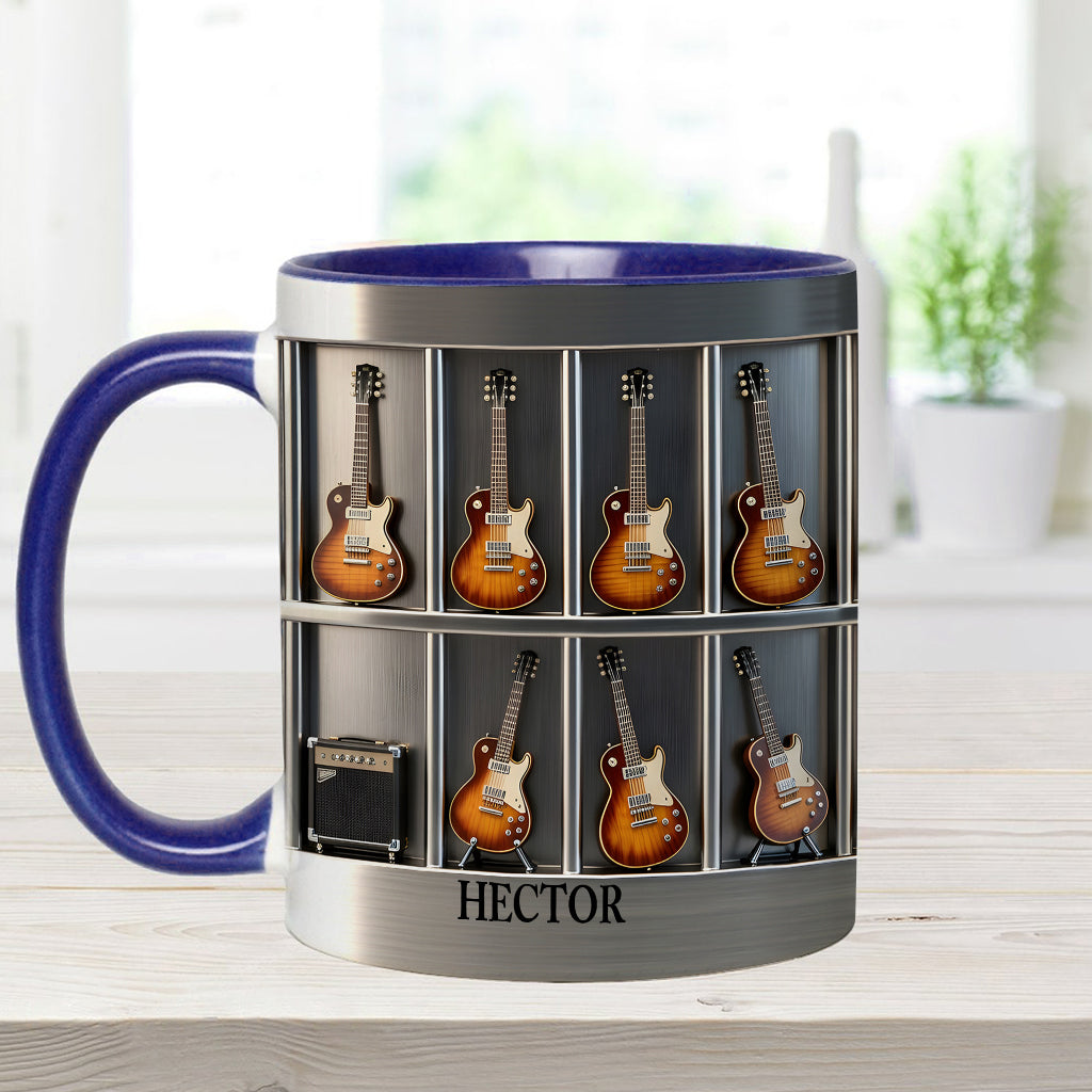 Guitarist - Personalized Guitar Accent Mug & Coaster