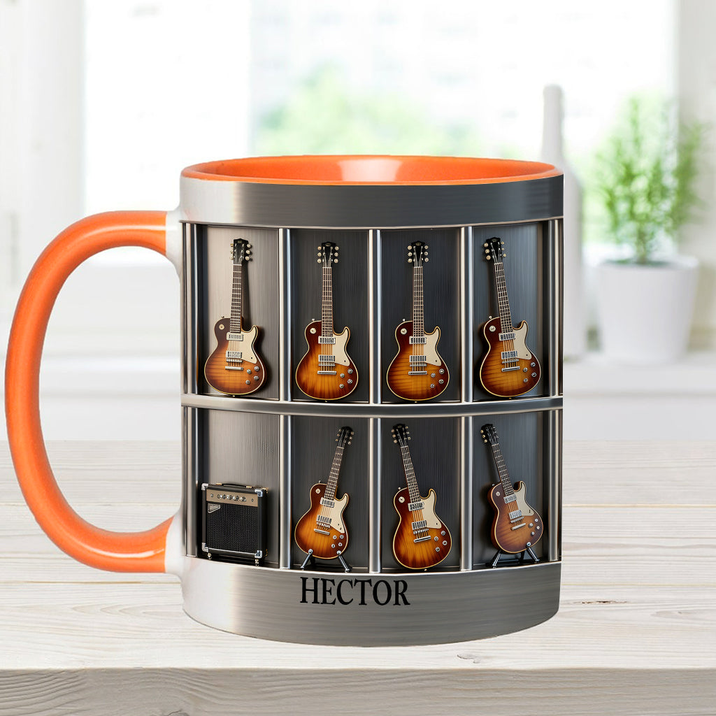 Guitarist - Personalized Guitar Accent Mug & Coaster