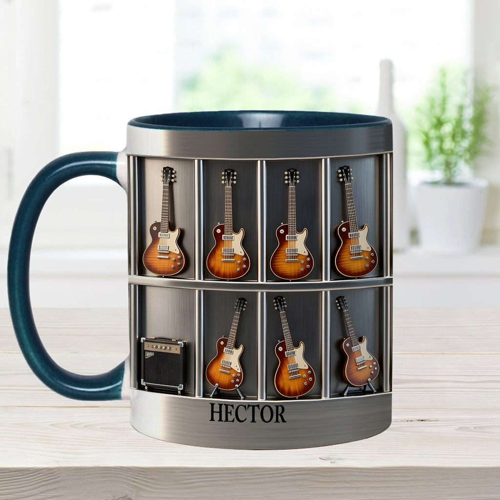 Guitarist - Personalized Guitar Accent Mug & Coaster