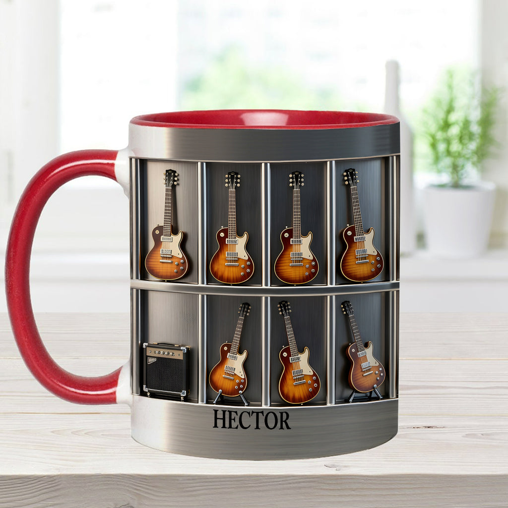 Guitarist - Personalized Guitar Accent Mug & Coaster