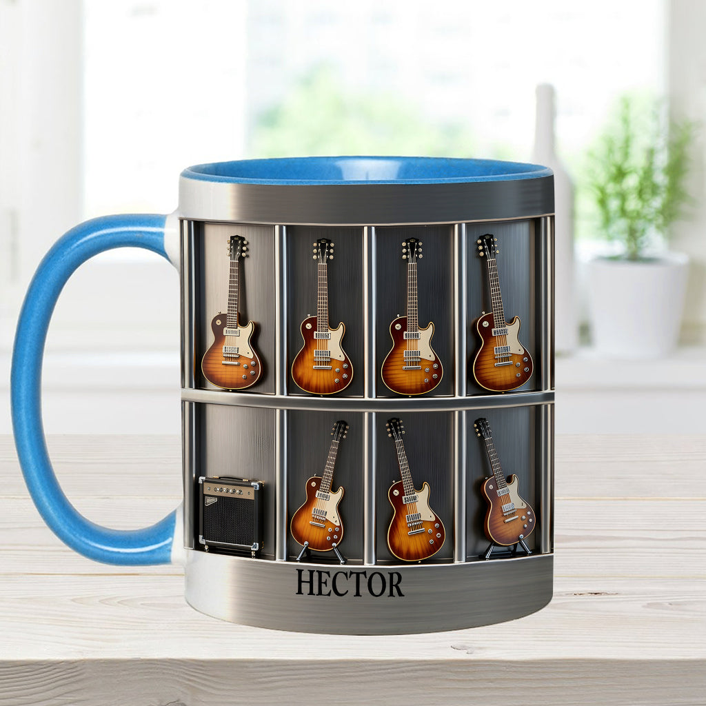 Guitarist - Personalized Guitar Accent Mug & Coaster