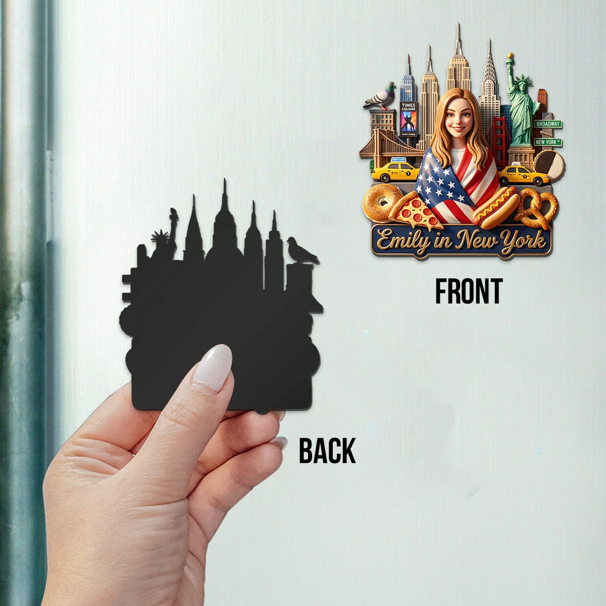 Save Travelling Memories - Personalized Travelling Magnet