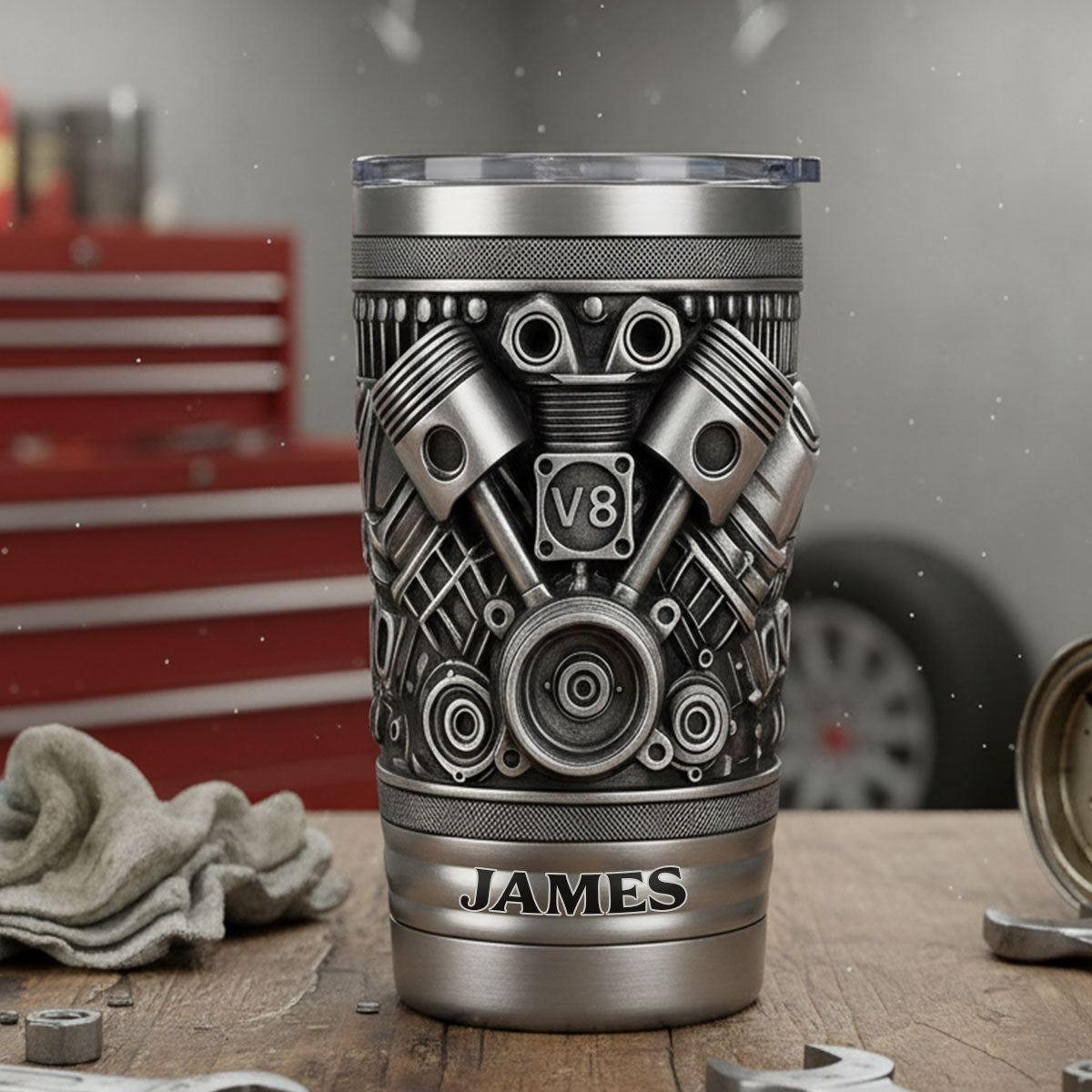 Mechanic Lovers - Personalized Car Lover Tumbler
