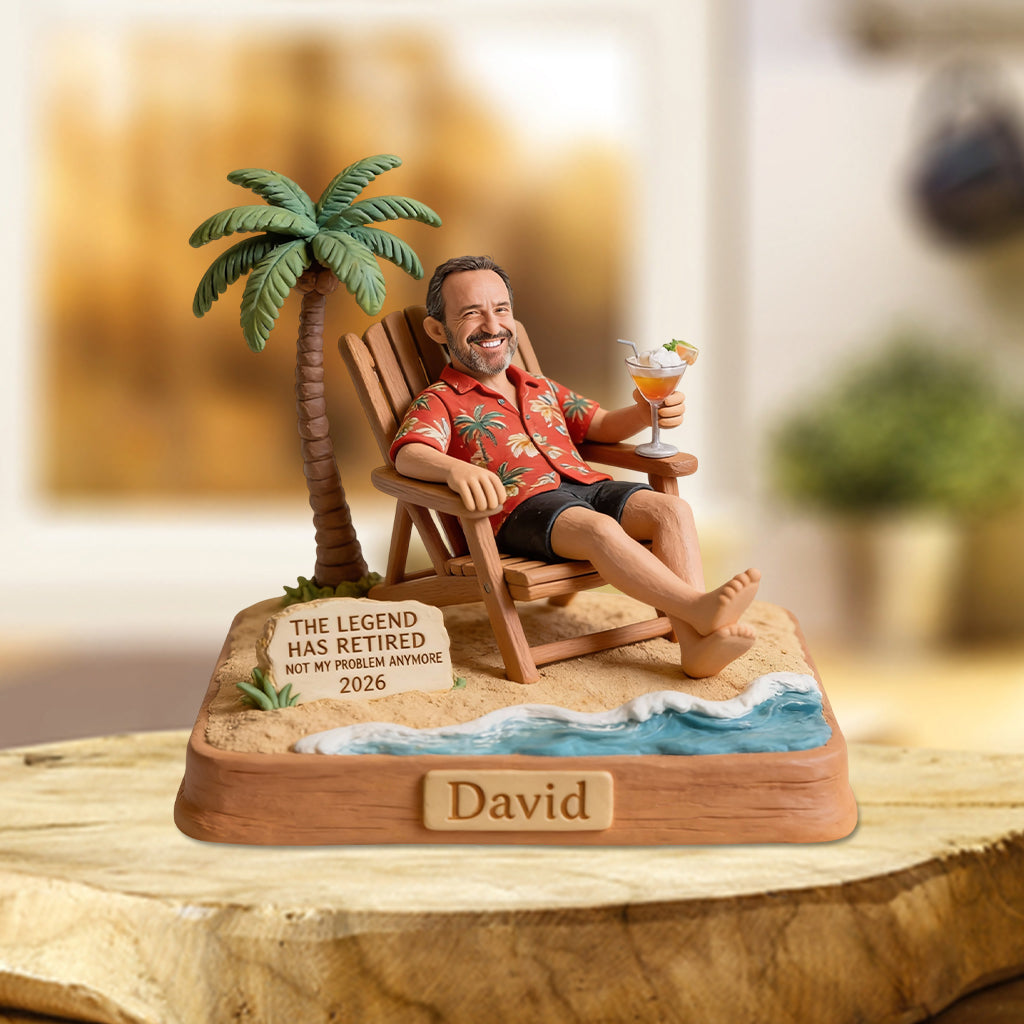 Custom From Any Photo - Personalized Retired Custom Shaped Acrylic Plaque