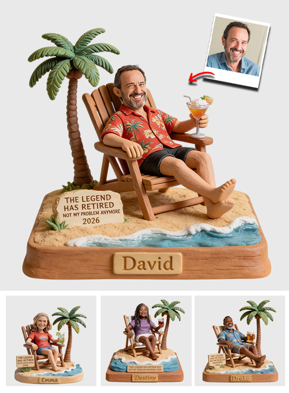 Custom From Any Photo - Personalized Retired Custom Shaped Acrylic Plaque