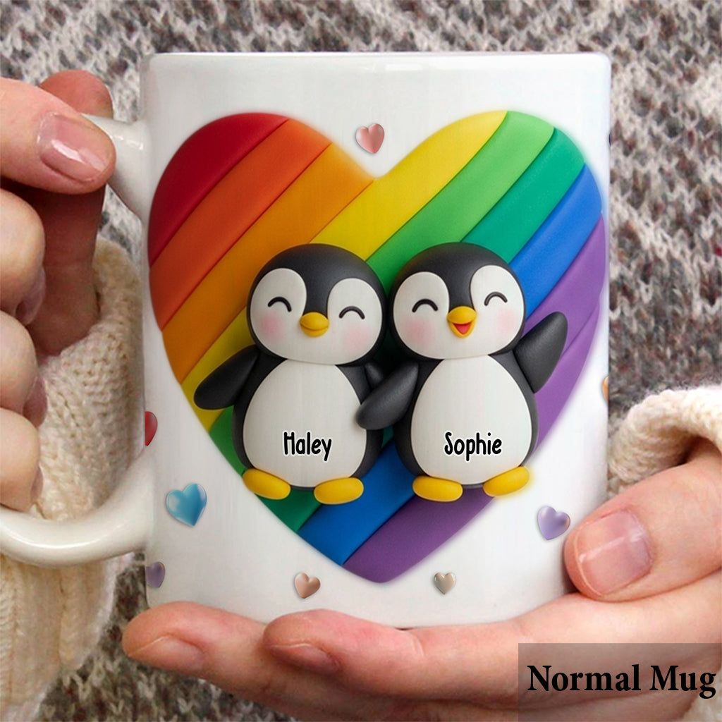 Love Is Love - Personalized LGBT Support Mug