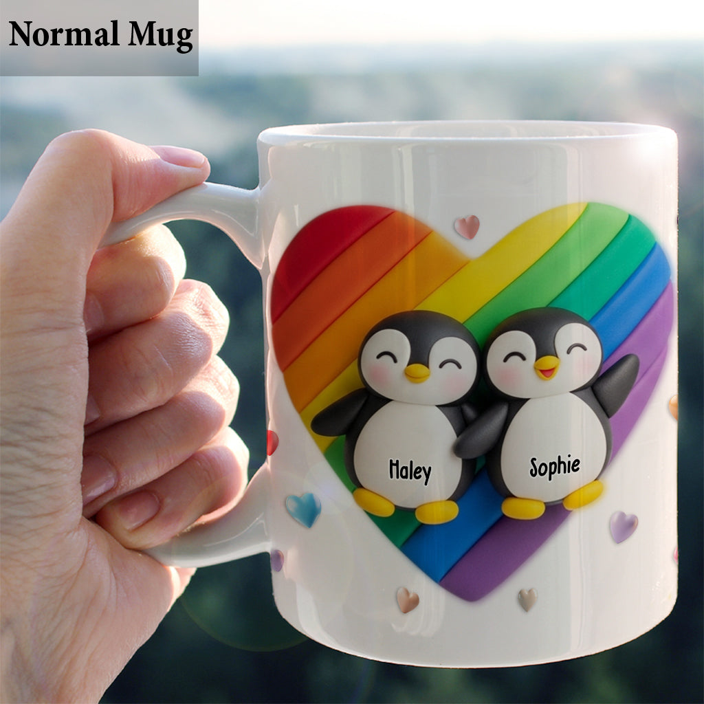 Love Is Love - Personalized LGBT Support Mug