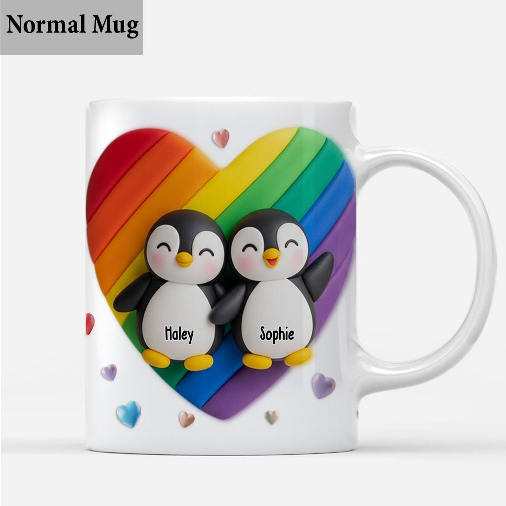Love Is Love - Personalized LGBT Support Mug