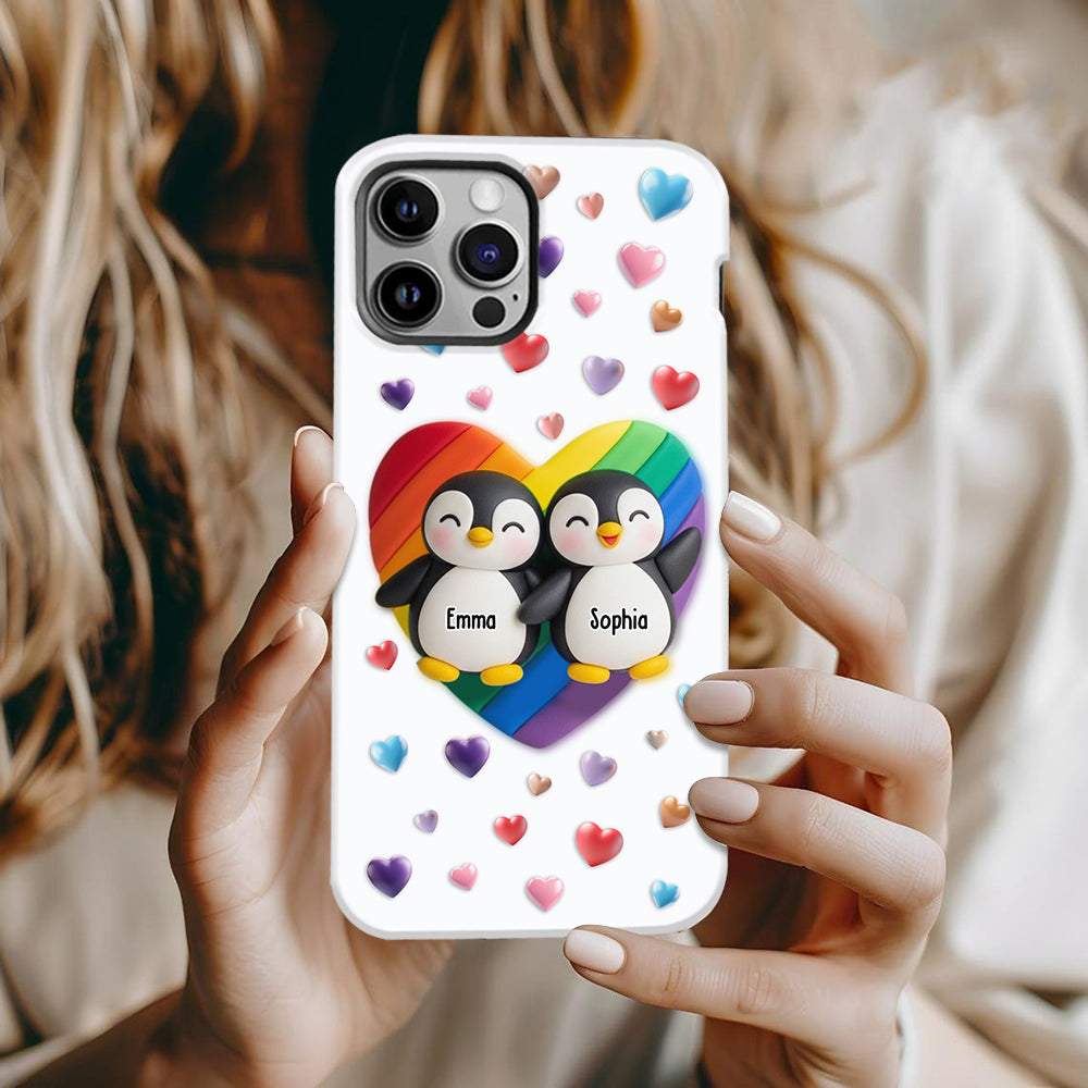 Love Is Love - Personalized LGBT Support Full Print Phone Case