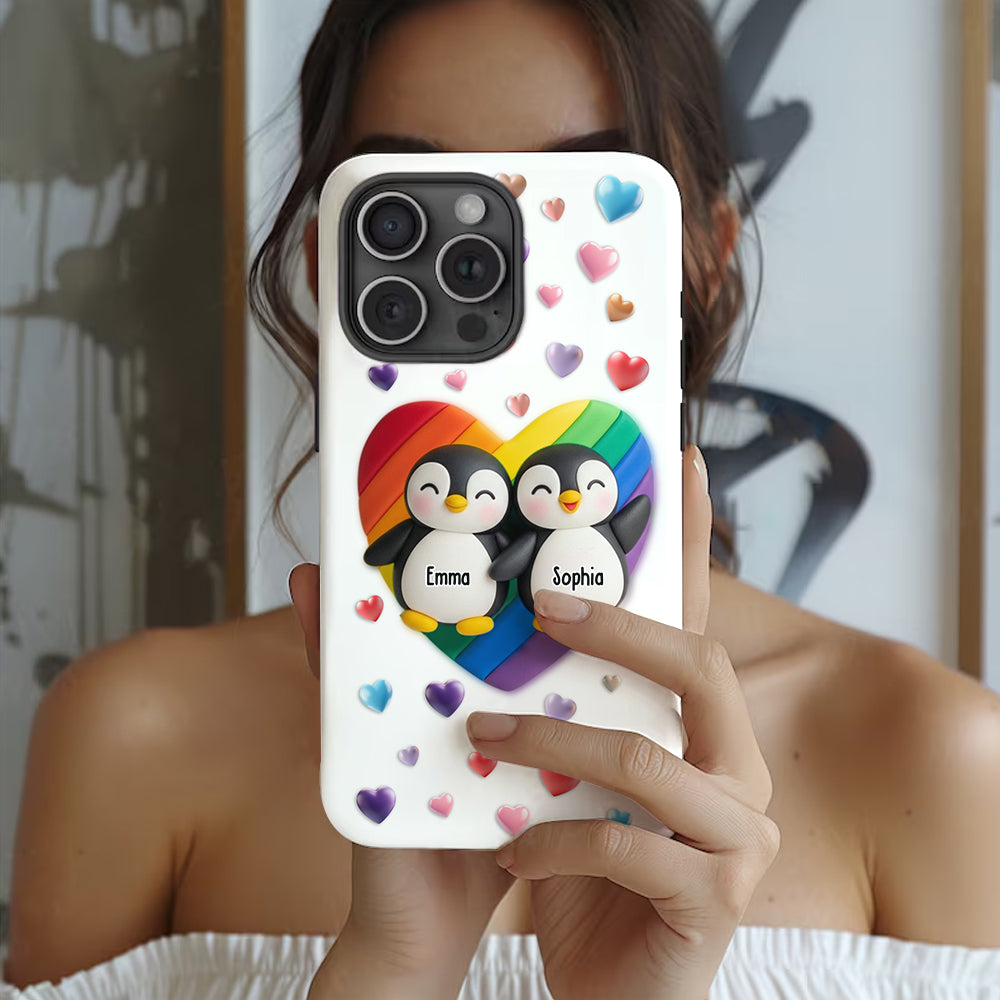 Love Is Love - Personalized LGBT Support Full Print Phone Case