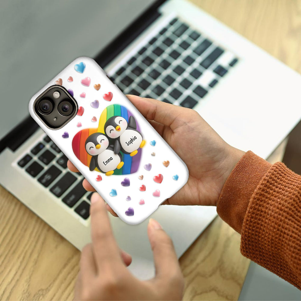 Love Is Love - Personalized LGBT Support Full Print Phone Case