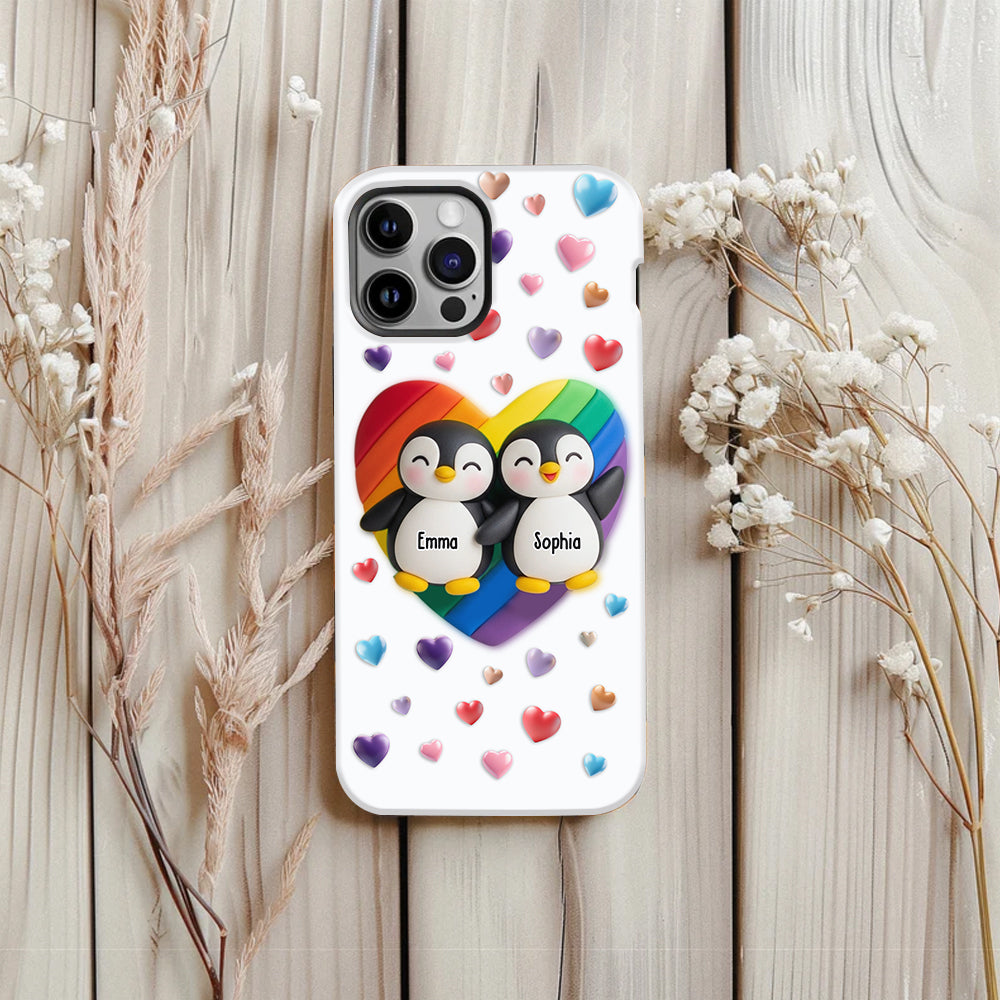 Love Is Love - Personalized LGBT Support Full Print Phone Case