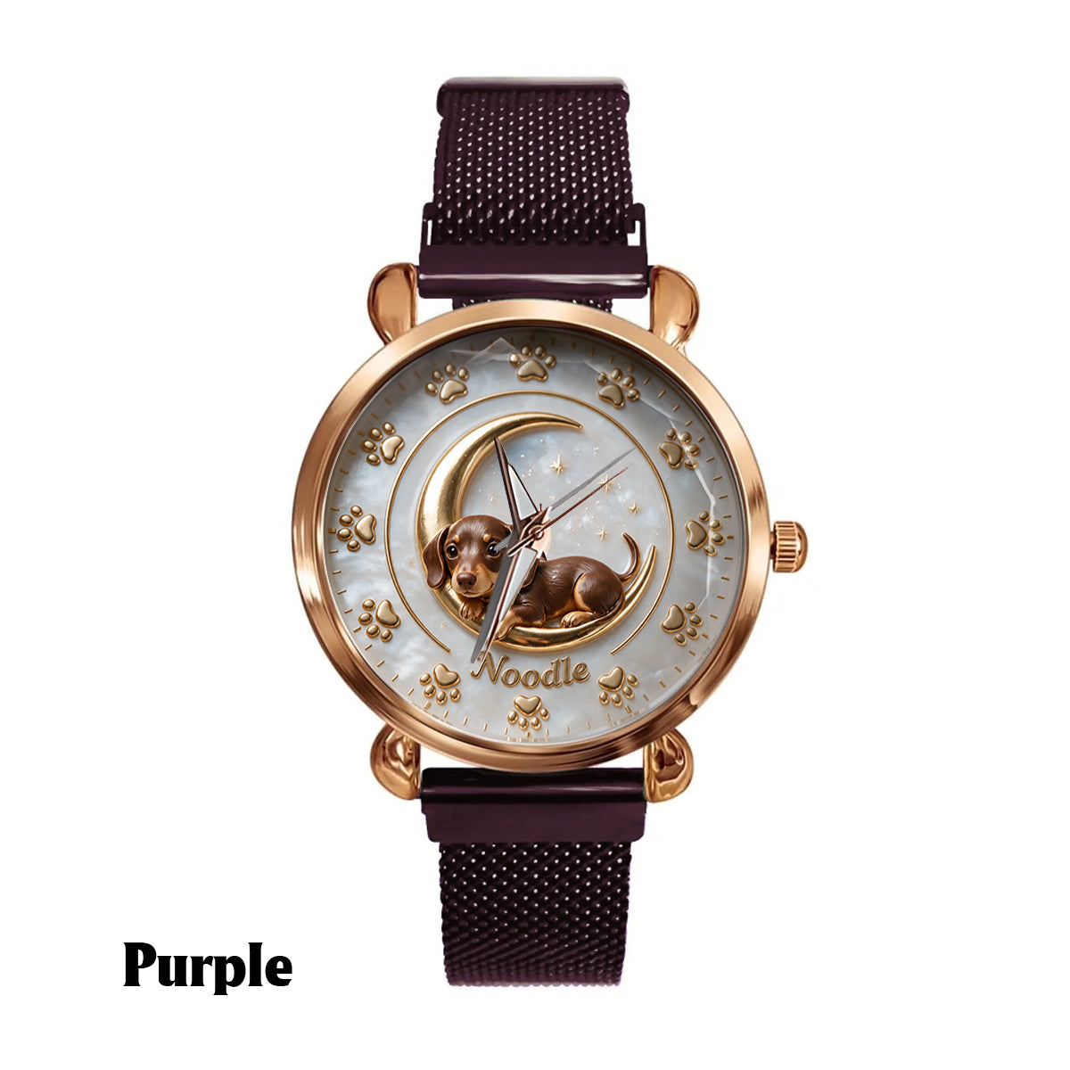 Life Is Better With My Dog - Personalized Dog Women Hand Watch
