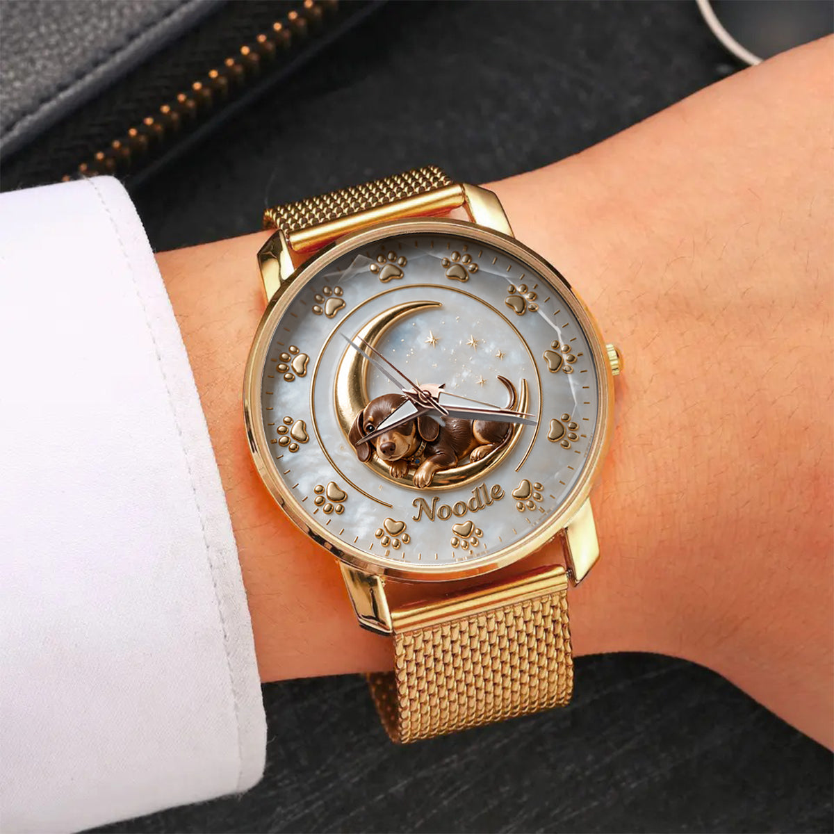Life Is Better With My Dog - Personalized Dog Women Hand Watch