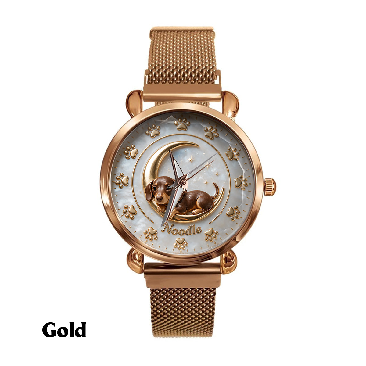 Life Is Better With My Dog - Personalized Dog Women Hand Watch