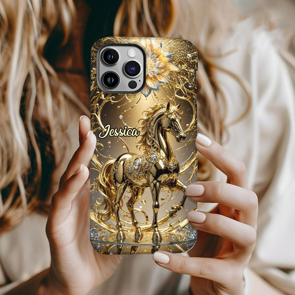 Amazing Horse - Personalized Horse Full Print Phone Case