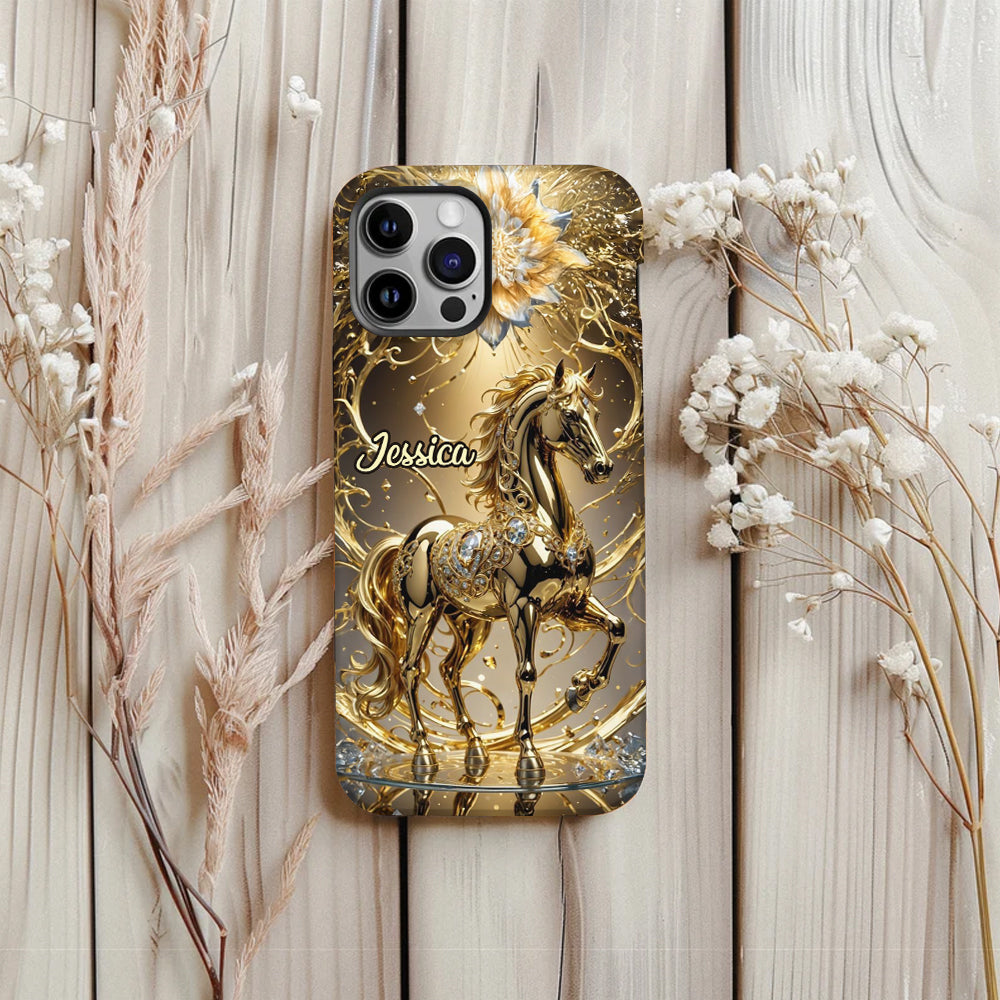 Amazing Horse - Personalized Horse Full Print Phone Case