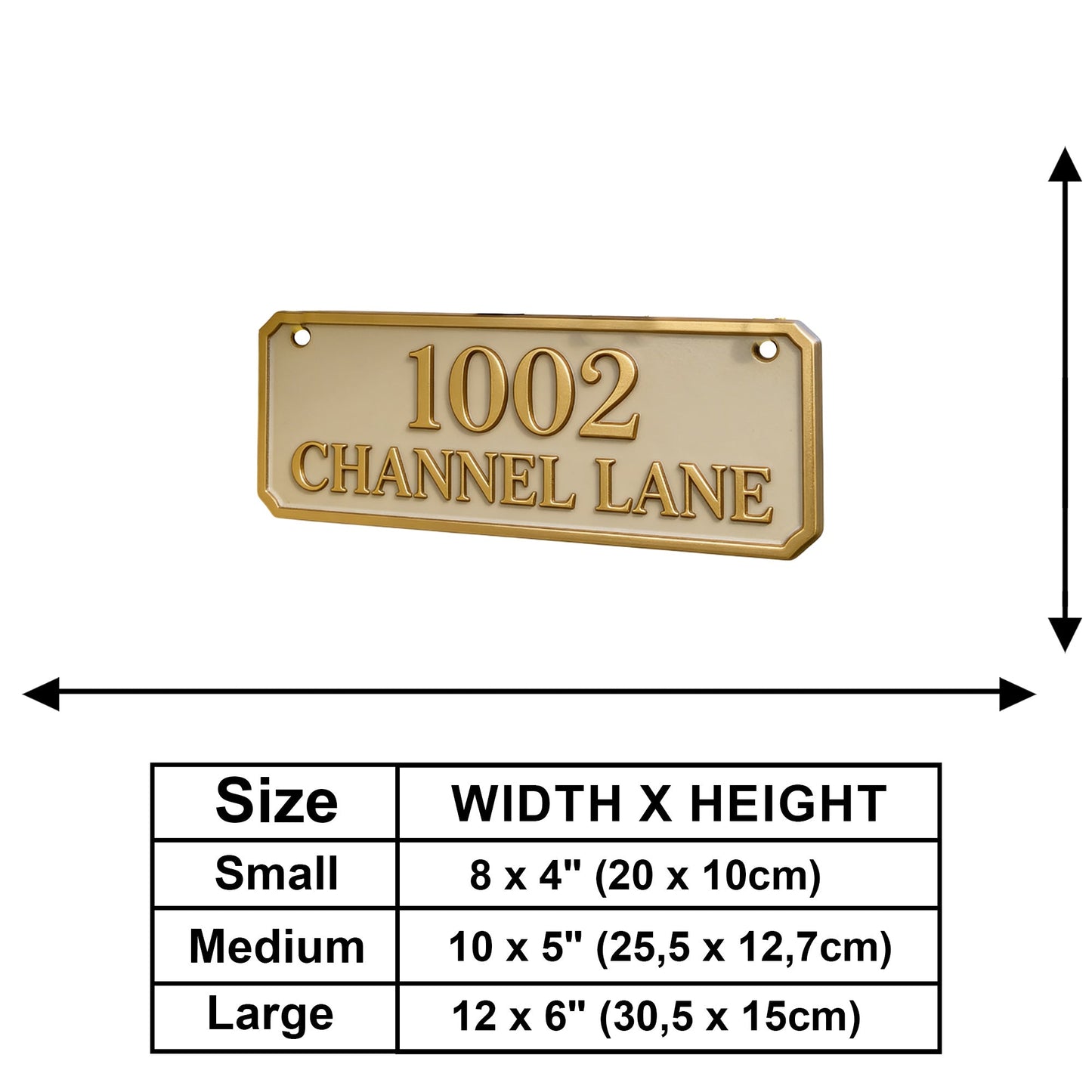 Puppy Home Address - Personalized Dog Wooden Wall Mount Sign