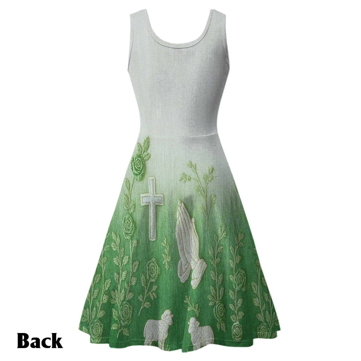 Faith Hope Love - Personalized Christian Sleeveless Dress