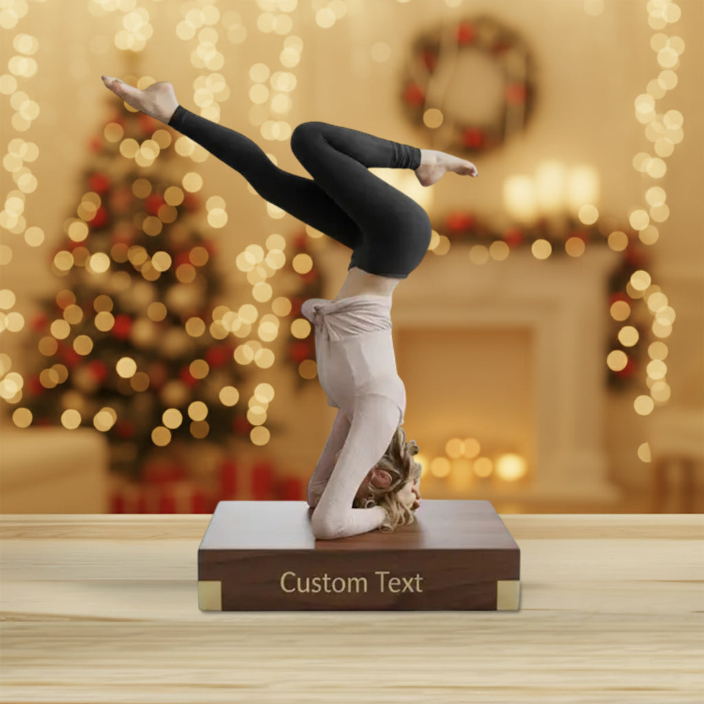 Yogaholic - Personalized Yoga Custom Shaped Acrylic Plaque