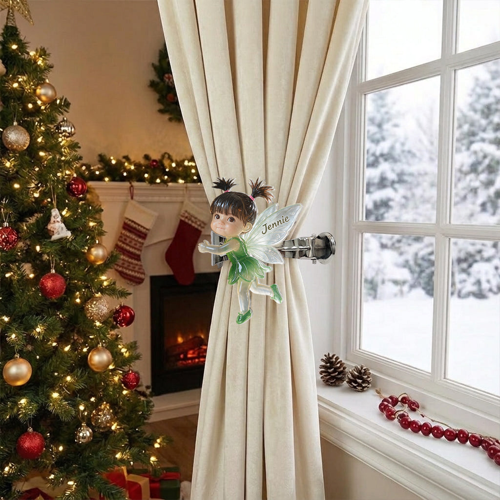 Little Fairy - Personalized Kid Curtain Tieback
