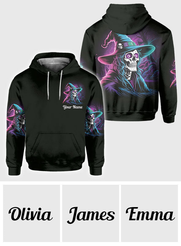 Hello My Friend - Personalized Witch All Over Shirt