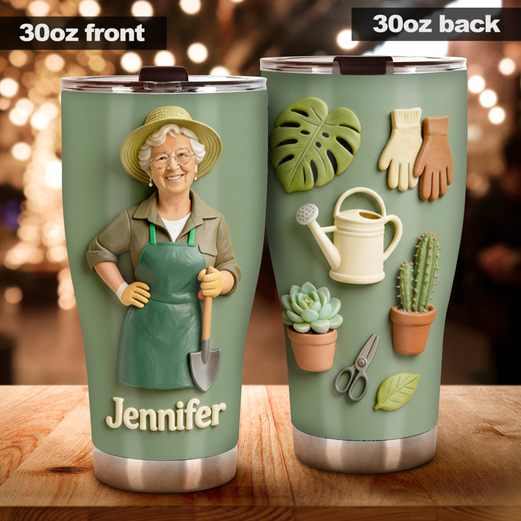 Custom From Any Photo - Personalized Gardening Tumbler
