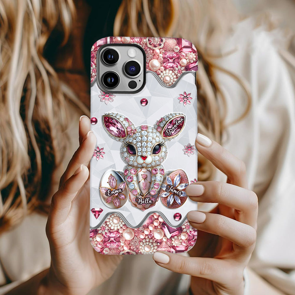 Easter Bunny - Personalized Grandma Full Print Phone Case