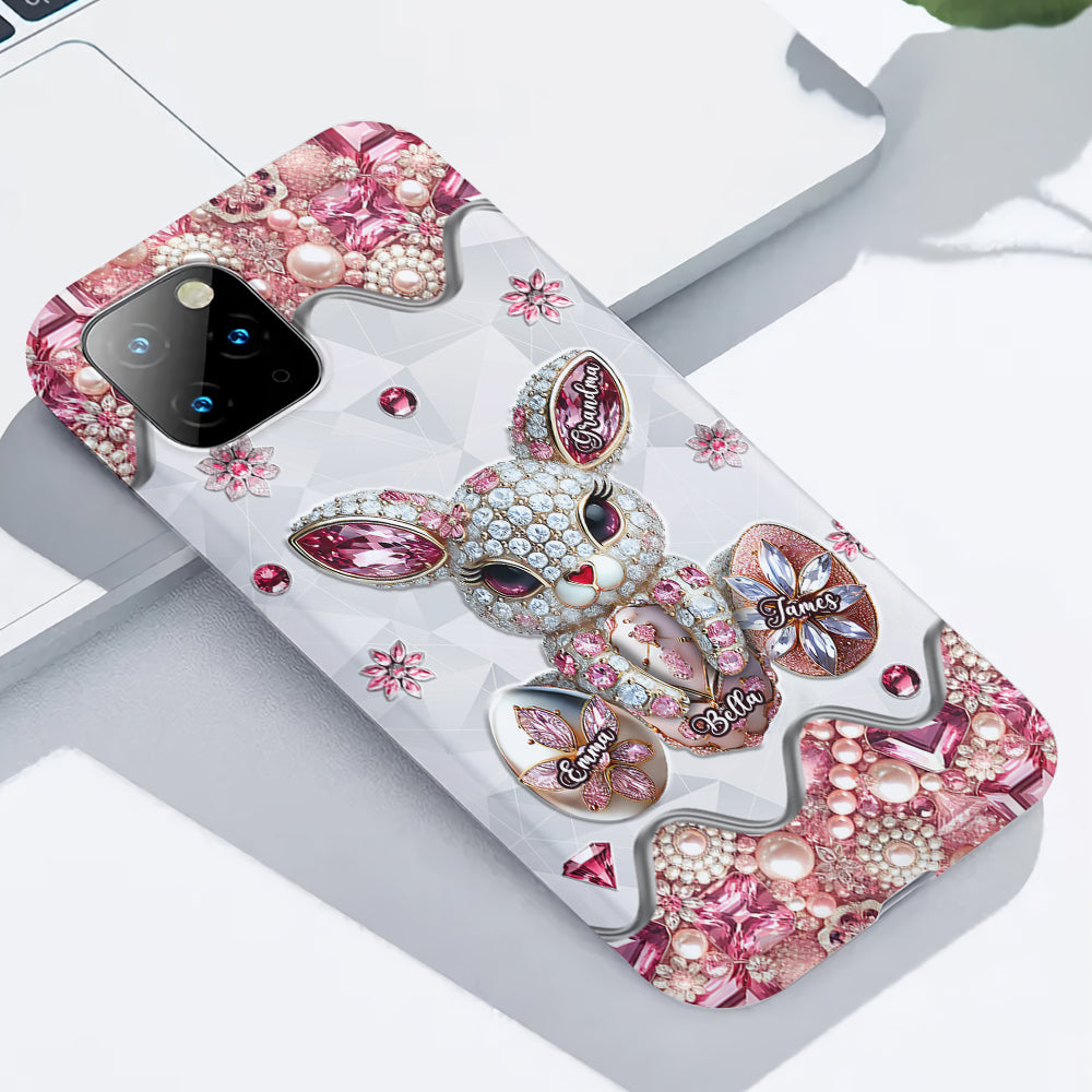 Easter Bunny - Personalized Grandma Full Print Phone Case