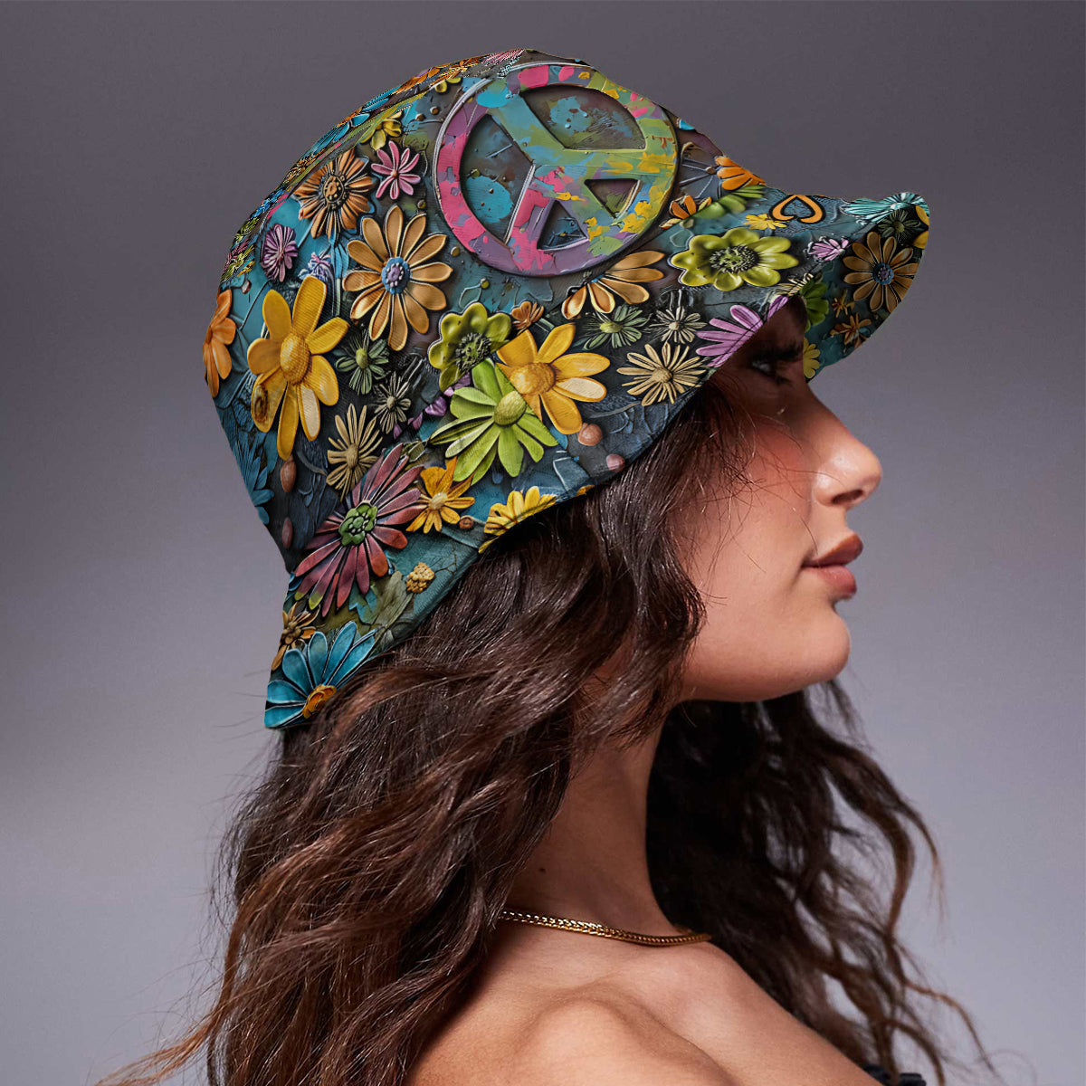 Hippie Soul - Personalized Hippie Bucket Hat