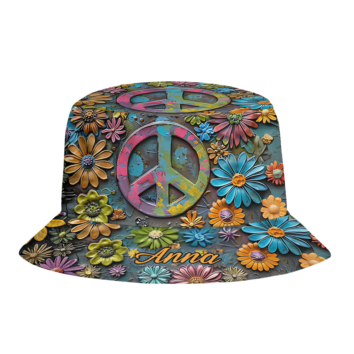 Hippie Soul - Personalized Hippie Bucket Hat