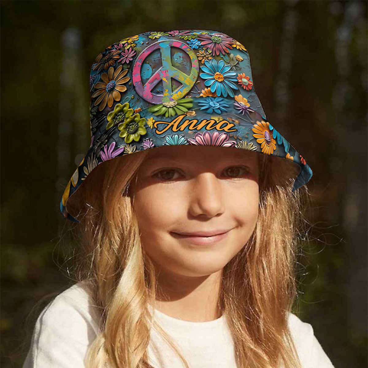 Hippie Soul - Personalized Hippie Bucket Hat