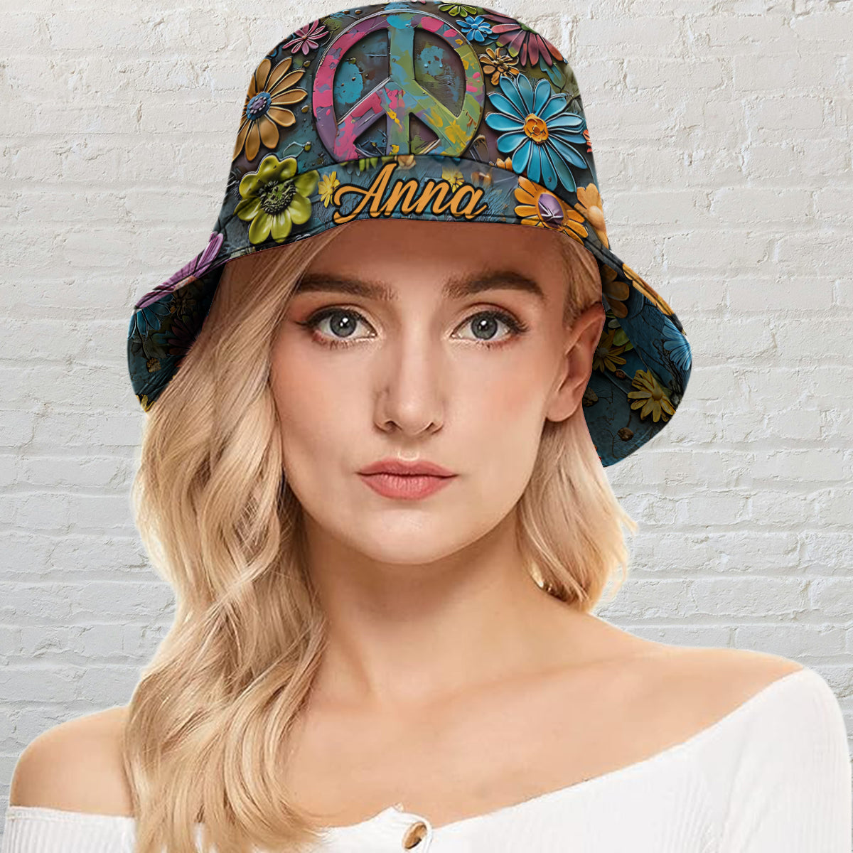 Hippie Soul - Personalized Hippie Bucket Hat