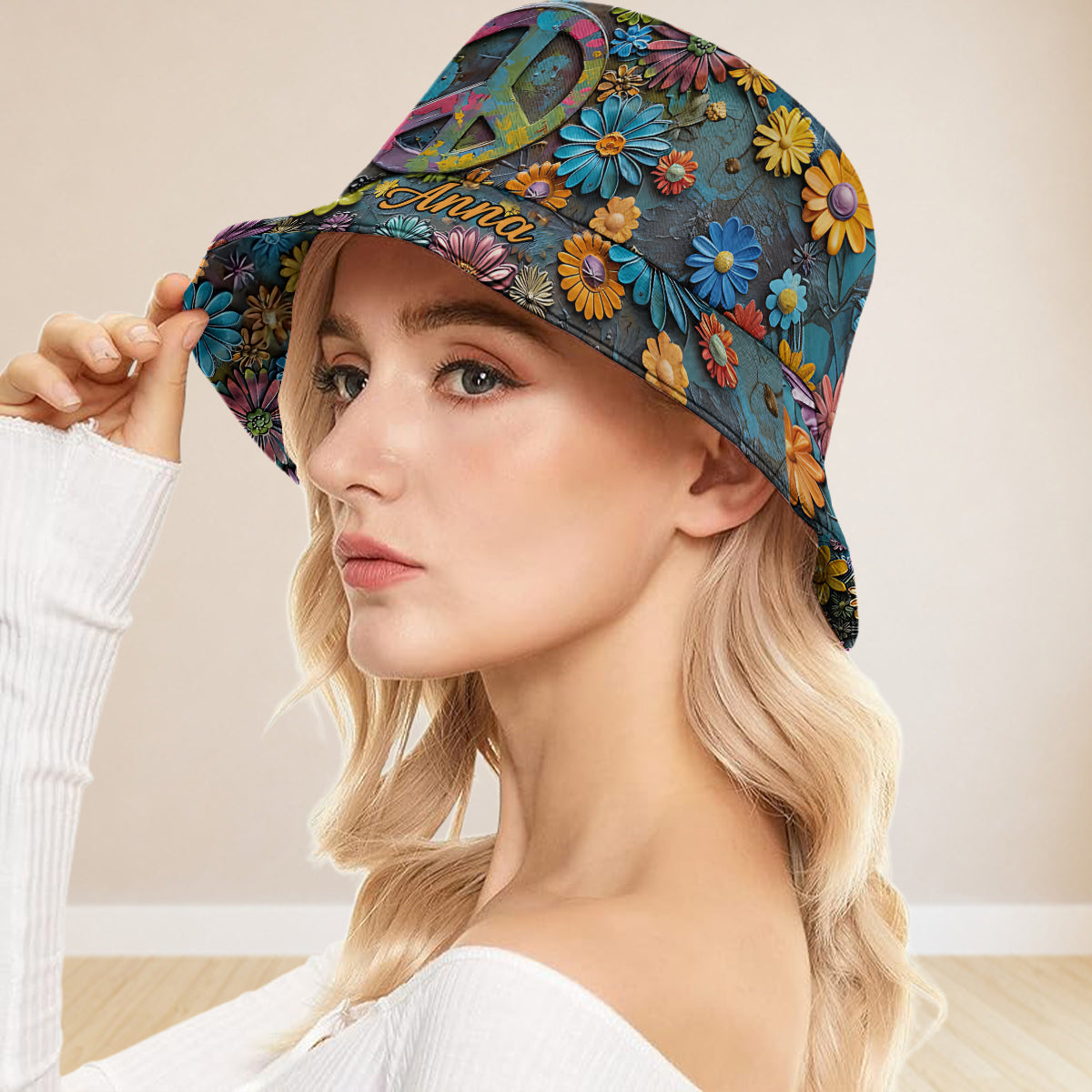 Hippie Soul - Personalized Hippie Bucket Hat