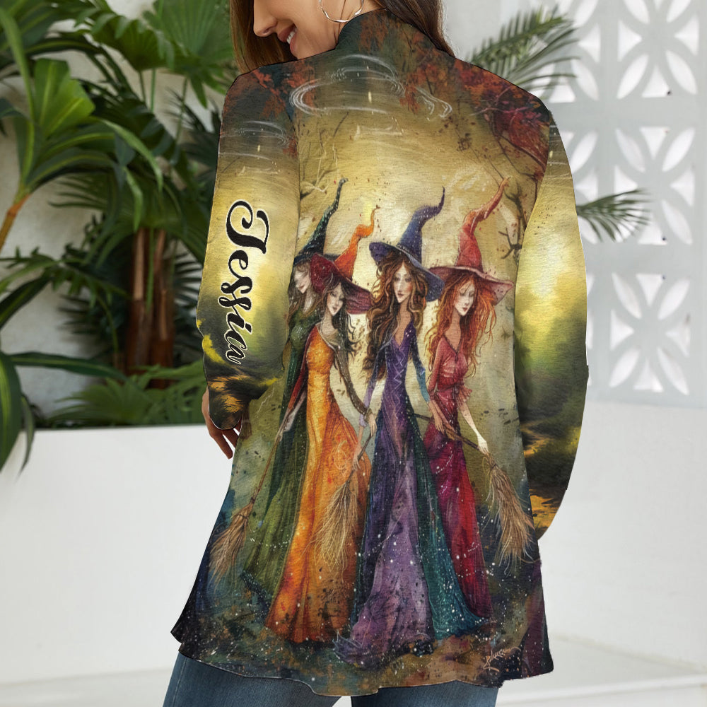 Beautiful Witches - Personalized Witch Cardigan