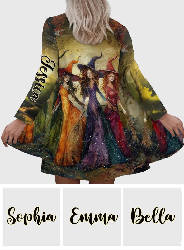 Beautiful Witches - Personalized Witch Cardigan
