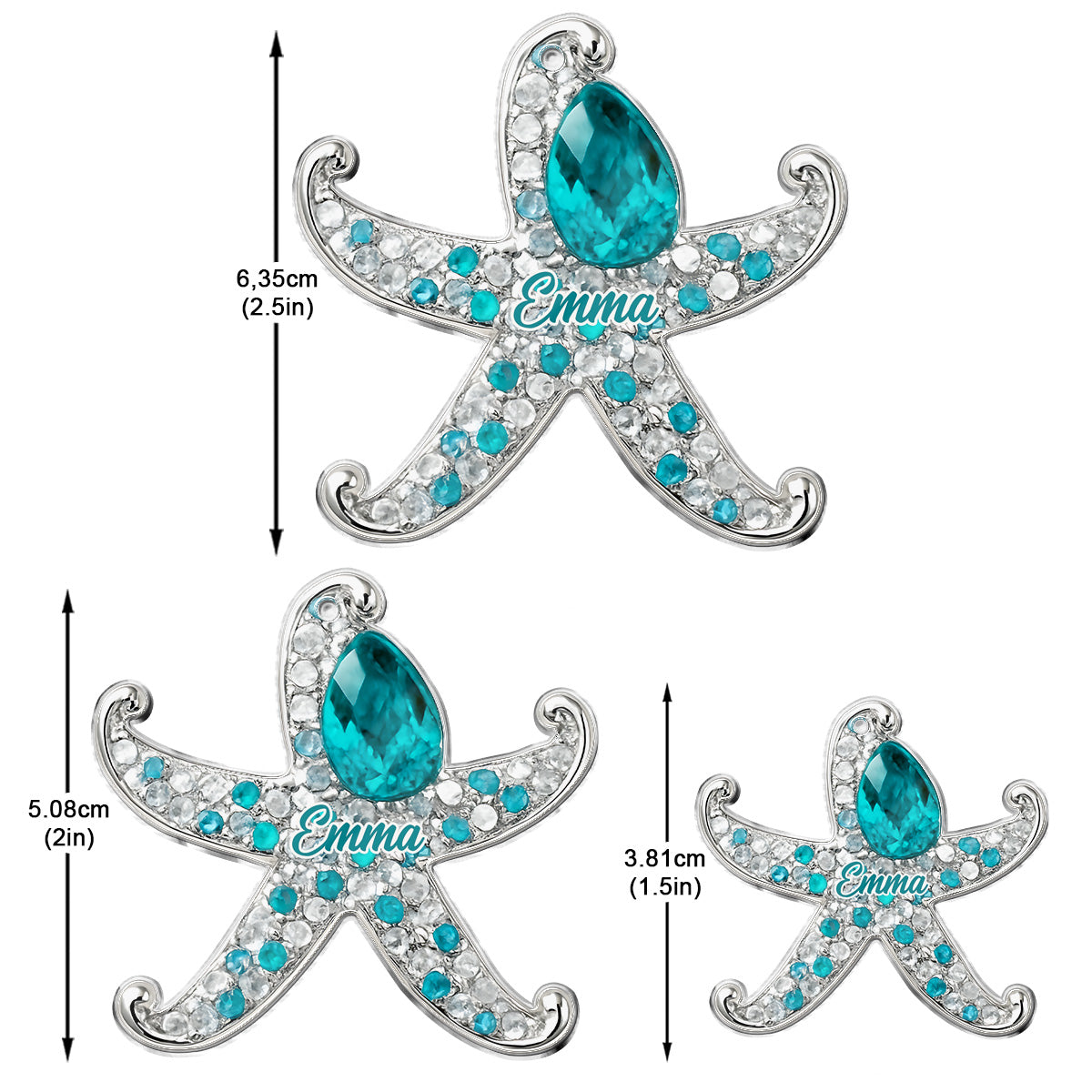 Beach Lovin' Girl - Personalized Sea Lover Earrings