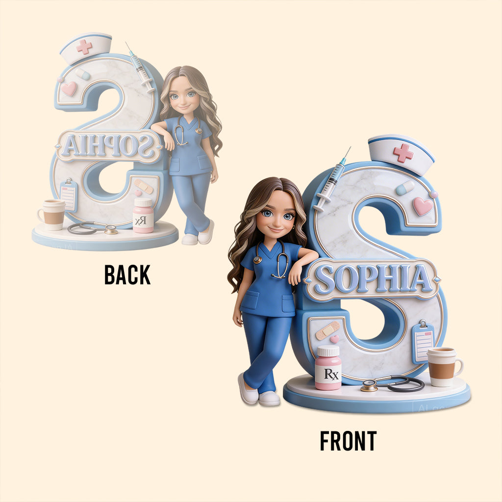 Custom Any Photo - Personalized Nurse Custom Shaped Acrylic Plaque