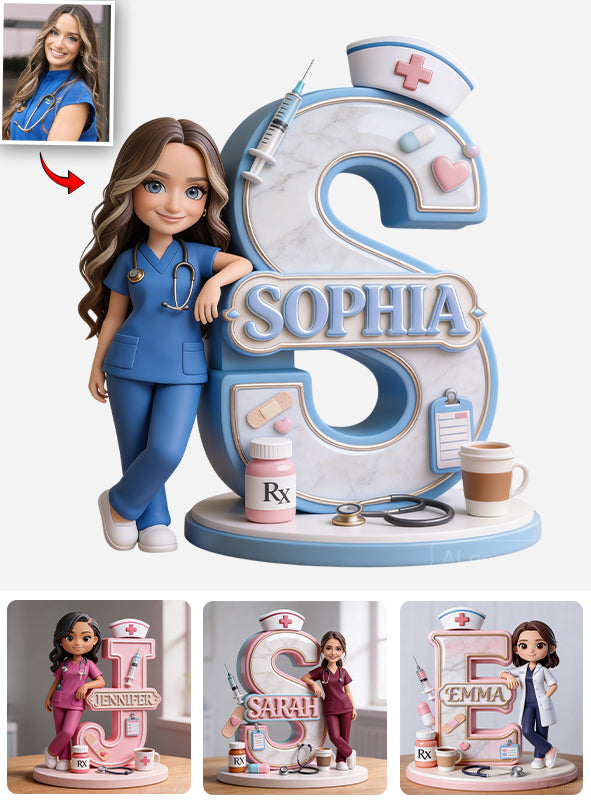 Custom Any Photo - Personalized Nurse Custom Shaped Acrylic Plaque