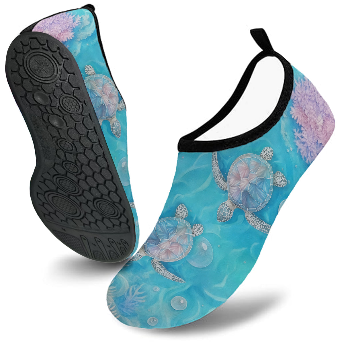 Love Turtles - Personalized Turtle Water Shoes