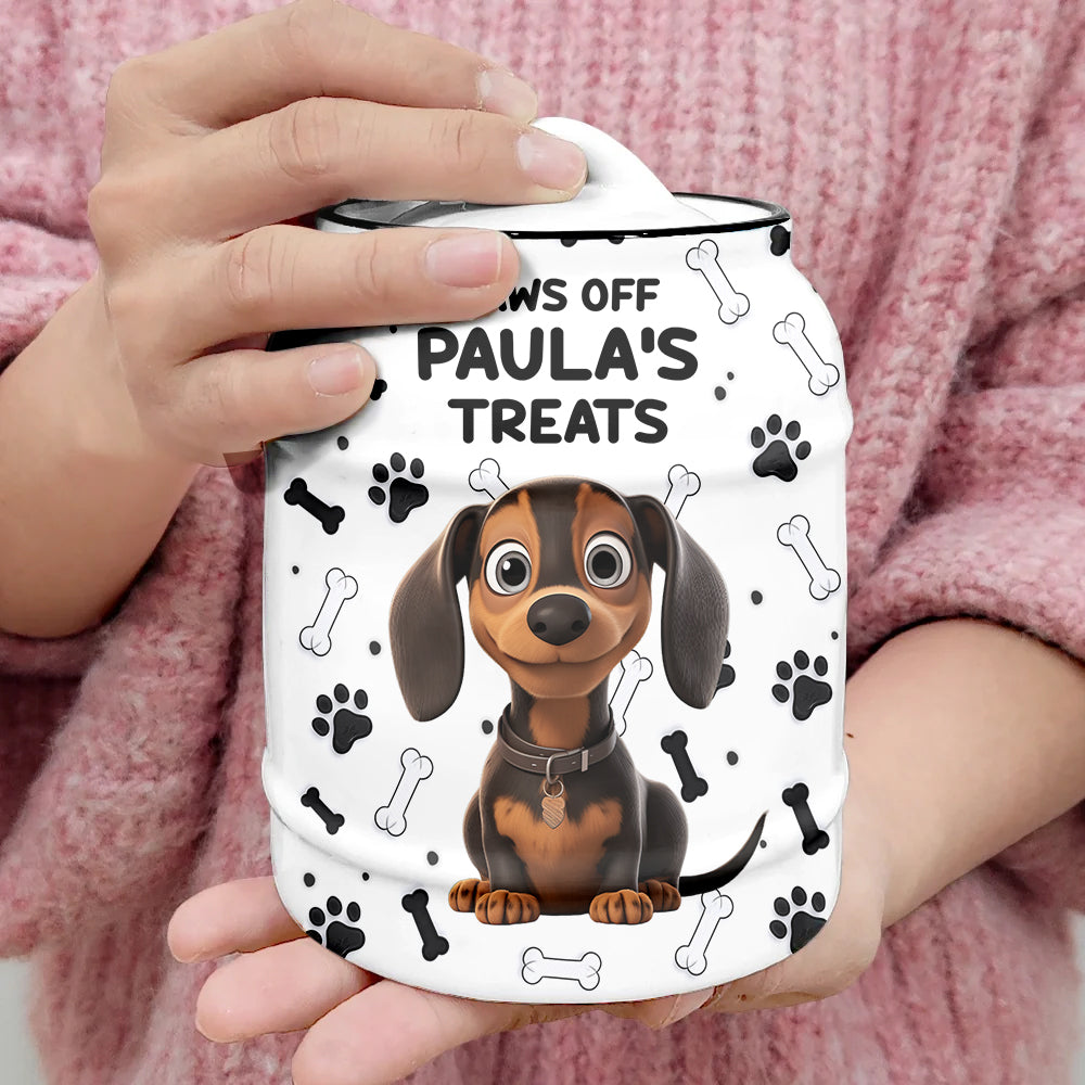 Dog Treats - Personalized Dog Cookie Jar