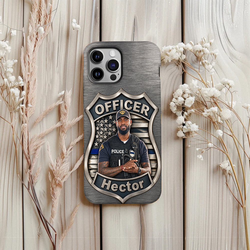 Proud Police - Personalized Police Officer Full Print Phone Case