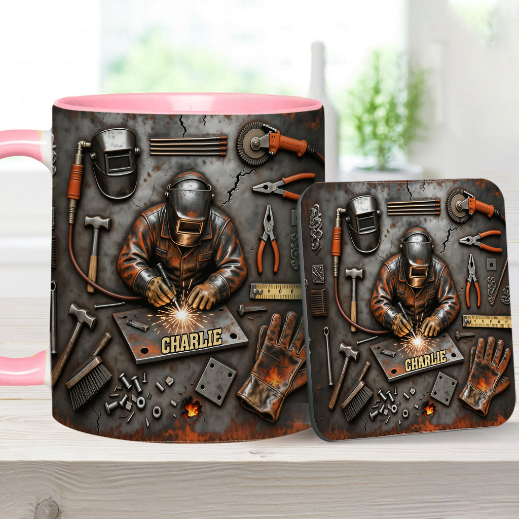 Strong Welder - Personalized Welder Accent Mug