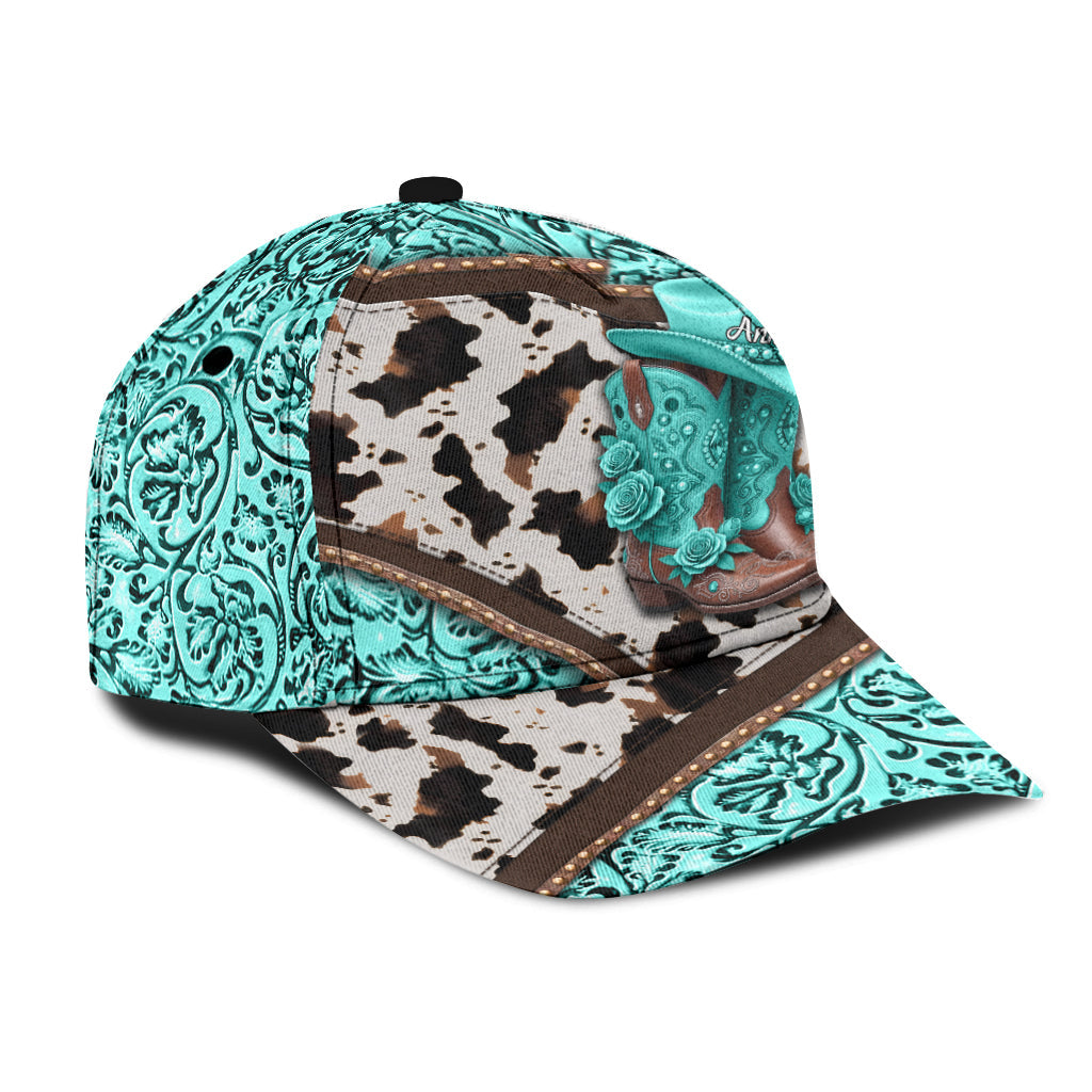 Western Cowgirl Boot - Personalized Cowgirl Classic Cap