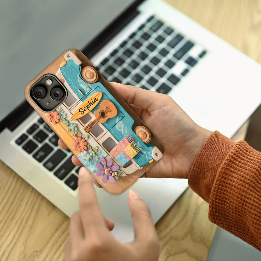 Hippie Soul - Personalized Hippie Full Print Phone Case