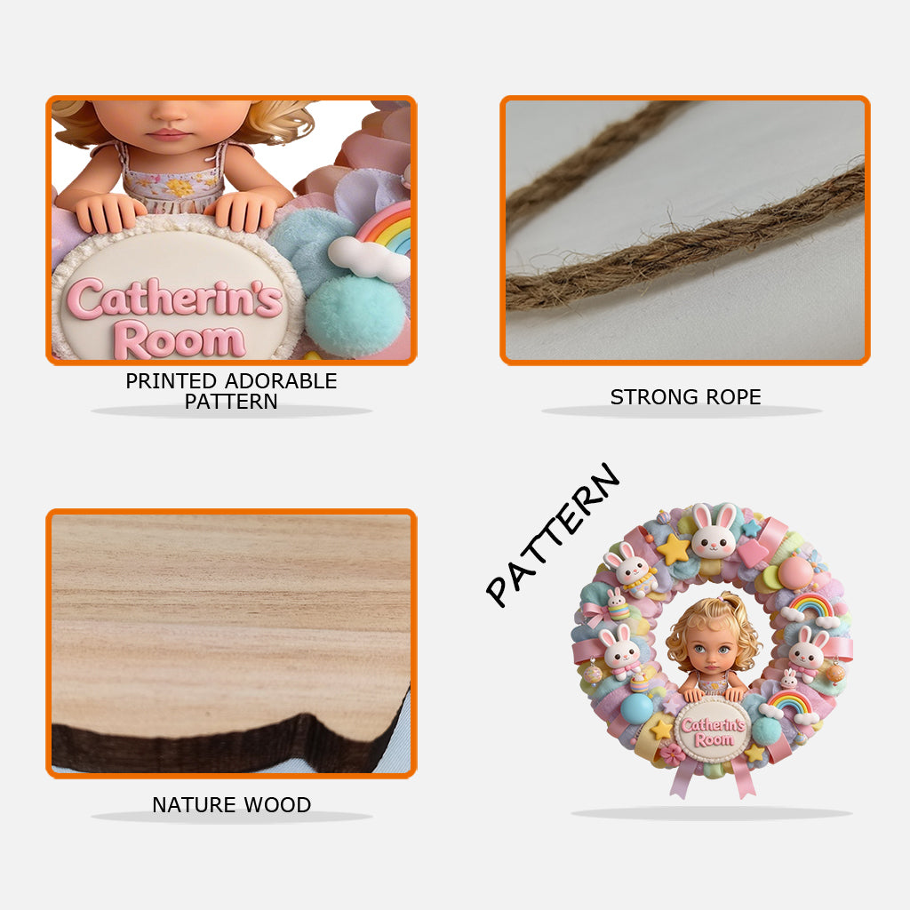 Magic Wearth - Personalized Kid Custom Shaped Wood Sign